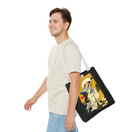 Golden Embrace Tote Bag (AOP)