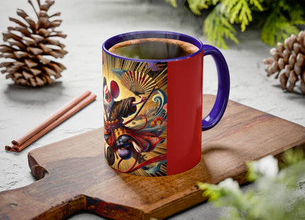 Theatrical Mouse on a Mission Colorful Mugs (11oz, 15oz)