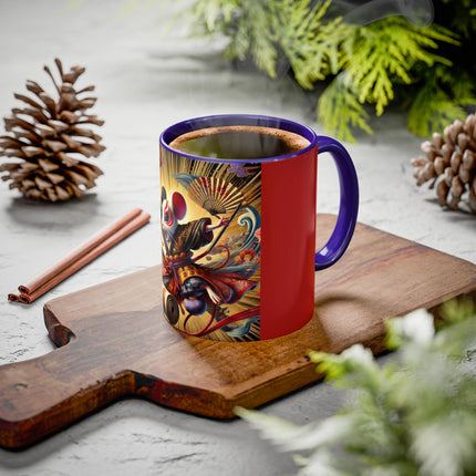 Theatrical Mouse on a Mission Colorful Mugs (11oz, 15oz)