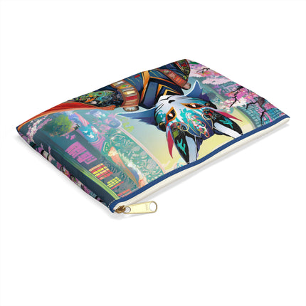Cyberpunk Samurai Pencil Case