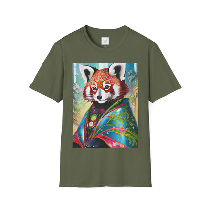 Cybernetic Red Panda Softstyle T-Shirt