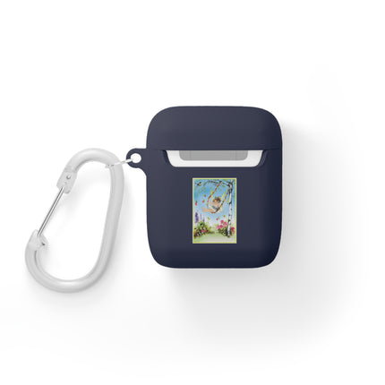 Spring Fairy's Floral Swing AirPods Case