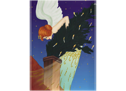 The Christmas Angel Acrylic Art Block