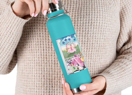 Graceful Enchantment Copper Vacuum Insulated Bottle, 22oz