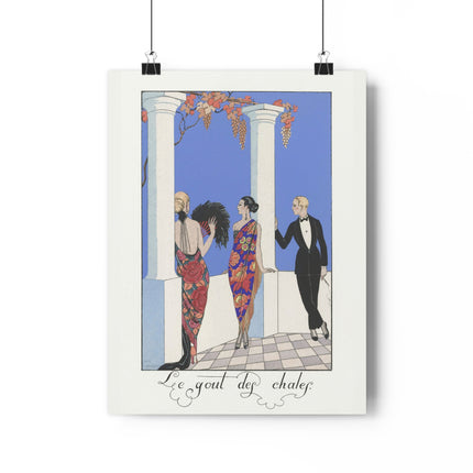Le goût des châles by George Barbier Giclée Art Print
