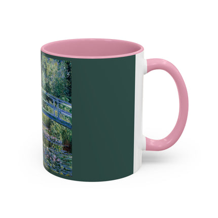 Water Lilies and Japanese Bridge by Claude Monet Colorful Mugs (11oz, 15oz)