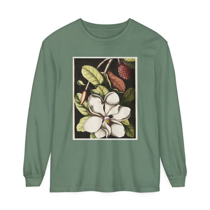 Natural History Plate 61 by Mark Catesby Garment-dyed Long Sleeve T-Shirt