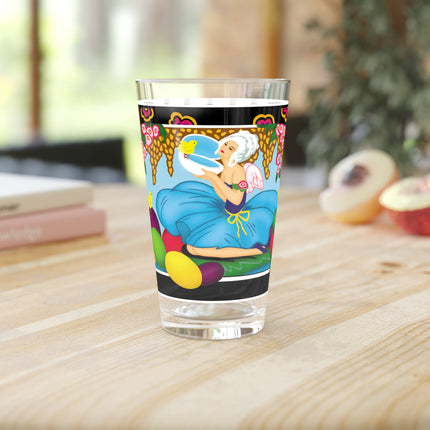 Blooms and Chicks Glass, 16oz