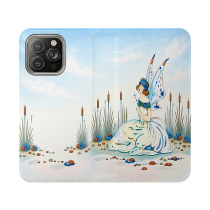 🧚🦋 The Jeweled Wing Fairy Flip Case – Art Deco Fairy Fantasy