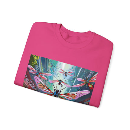 Neon Swarm Unisex Heavy Blend™ Crewneck Sweatshirt