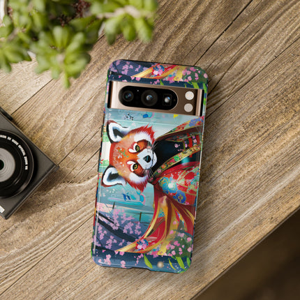 Cybernetic Red Panda Phone Cases