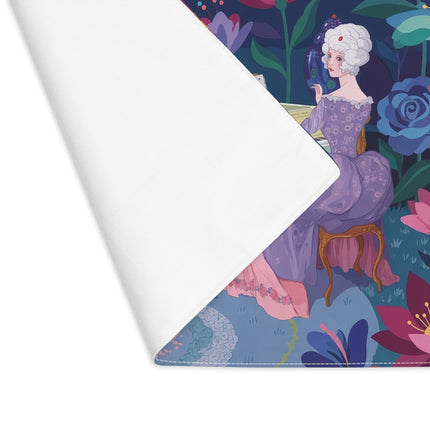 🌺🎼 The Garden Sonata Placemat – Art Deco Musical Fantasy