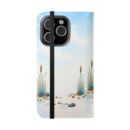 🧚🦋 The Jeweled Wing Fairy Flip Case – Art Deco Fairy Fantasy