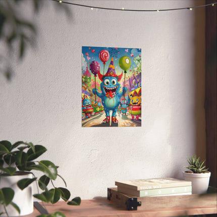 Monster Parade Madness Fine Art Posters