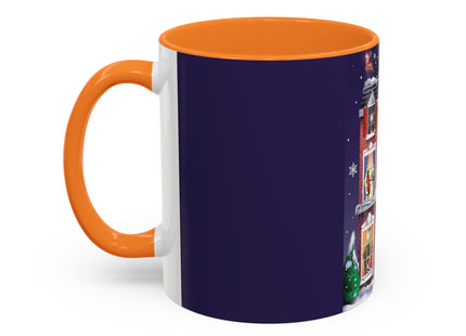A Christmas Eve Celebration Colorful Mugs (11oz, 15oz)