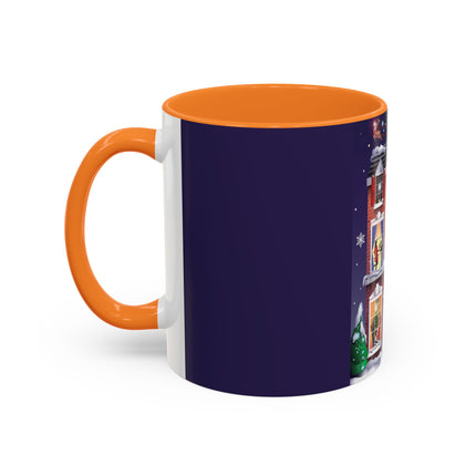 A Christmas Eve Celebration Colorful Mugs (11oz, 15oz)