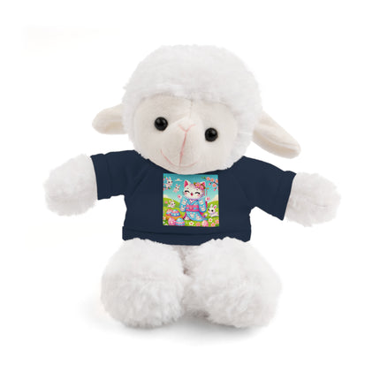 Springtime Kitten’s Easter Joy Stuffed Animals with Tee