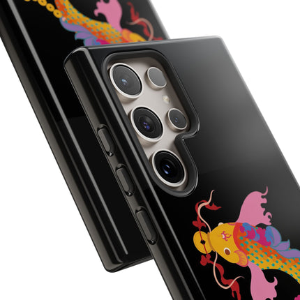 Golden Koi Phone Case – Lucky Swim & Vibrant Fortune