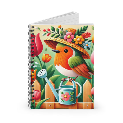 The Little Garden Tender Spiral Notebook – Ruled Line