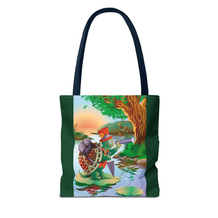 Turtle's Journey Tote Bag (AOP)