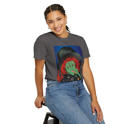 Mirror, Mirror A Witch's Touch Unisex Garment-Dyed T-shirt