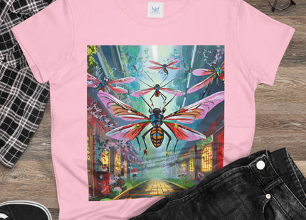 Neon Swarm Cotton Tee