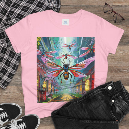 Neon Swarm Cotton Tee