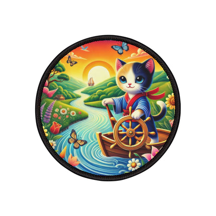 Sailor Kitten’s River Adventure Iron-On Patches