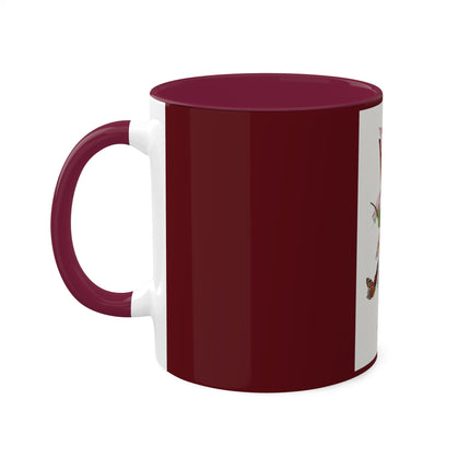 Hummingbird by Paul Gervais Colorful Mugs, 11oz