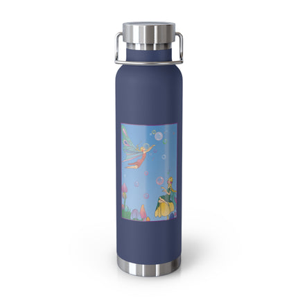 Blossoming Fairy Magic Copper Vacuum Insulated Bottle, 22 oz
