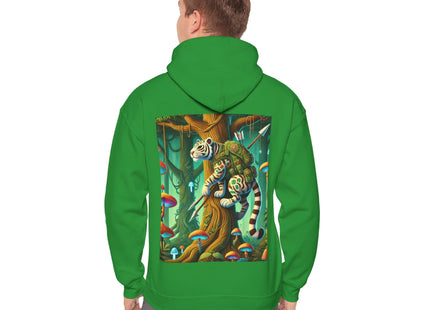 Silent Stripes – Heavy Blend™ Hooded Sweatshirt