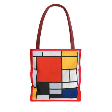 Composition with Red, Yellow, Blue, and Black by Piet Mondrian Tote Bag (AOP)