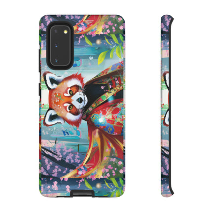 Cybernetic Red Panda Phone Cases