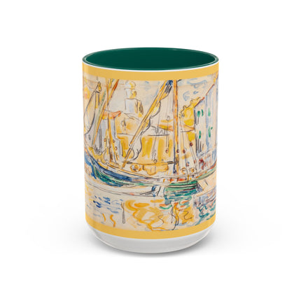 Saint-Tropez by Paul Signac Colorful Mugs (11oz, 15oz)