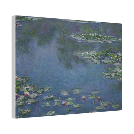 Water Lilies by Claude Monet Matte Canvas, Stretched, 0.75"