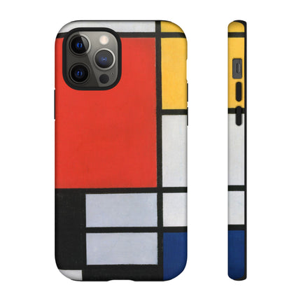 Composition with Red, Yellow, Blue, and Black by Piet Mondrian Phone Cases