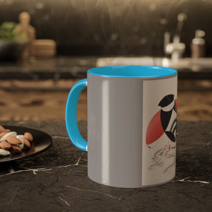 Illustrations of Japanese Toys Pl.056 by Kawasaki Kyosen Colorful Mugs, 11oz