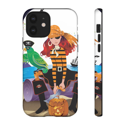 Moonlit Pirate Halloween Phone Cases