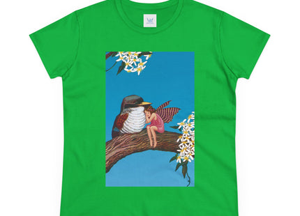 Magnolia Fairy and the Woodland Bird Cotton Tee