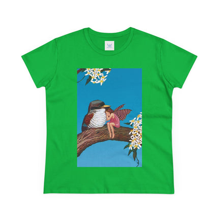 Magnolia Fairy and the Woodland Bird Cotton Tee