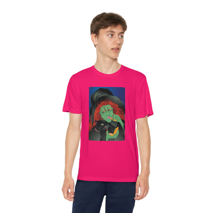 Mirror, Mirror A Witch's Touch Youth Competitor Tee