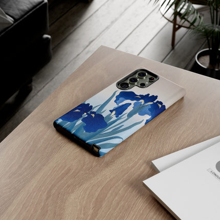 Iris Flowers by Ohara Koson Phone Cases