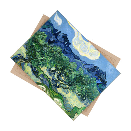 Olive Trees by Vincent Van Gogh Ceramic Tile