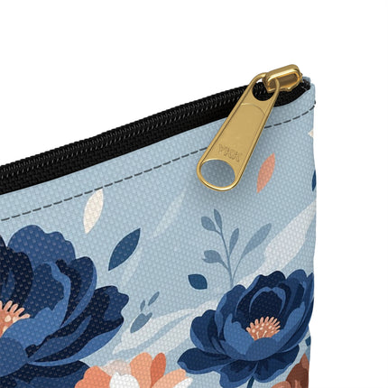 ☂️🌺 The Lady Of The Traveling Garden Accessory Pouch – Art Deco Floral Adventure