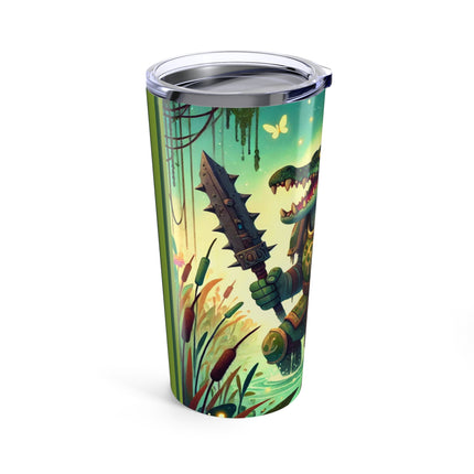 Swamp Tyrant Tumbler 20oz