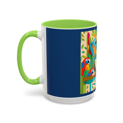 Colorful Macaws Colorful Mugs (11oz, 15oz)