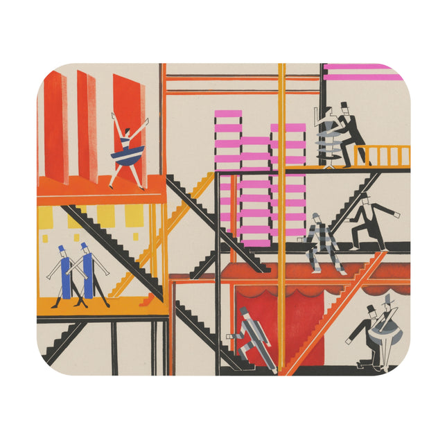 Maquettes de Théatre 4 by Alexandra Exter Mouse Pad, Rectangle