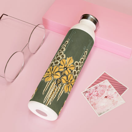 La décoration moderne dans le textile Pl. 2 by Gaston Charlet Slim Water Bottle