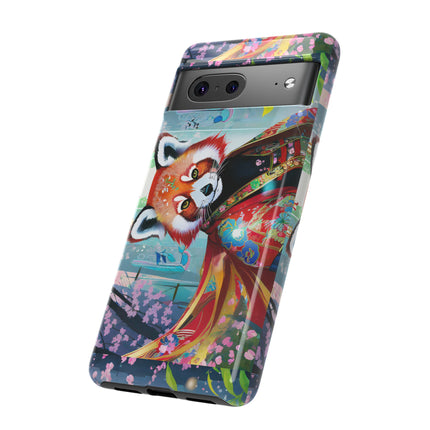 Cybernetic Red Panda Phone Cases