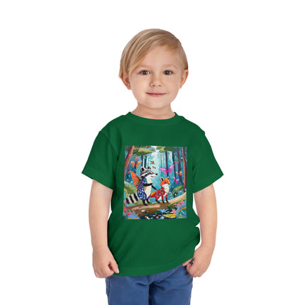 Whimsical Woodland Toddler Short Sleeve Tee